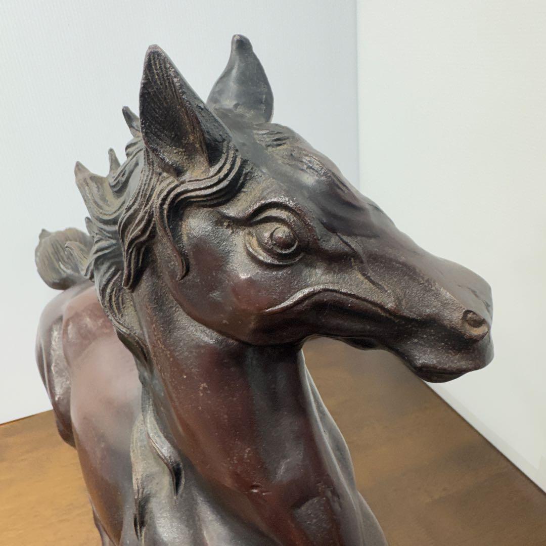 跳ね馬 金属製 オブジェ 鉄製 馬 置物 インテリア 金属工芸