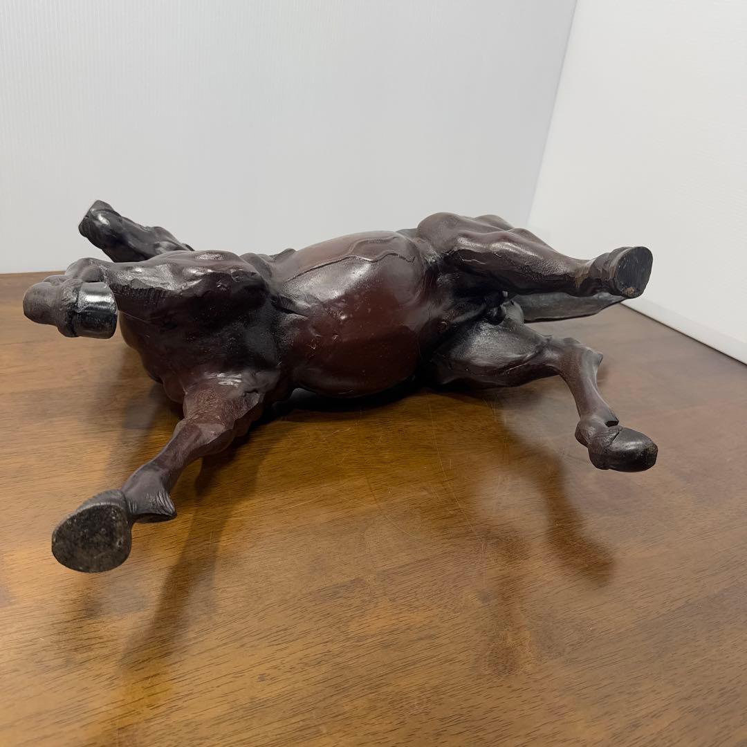 跳ね馬 金属製 オブジェ 鉄製 馬 置物 インテリア 金属工芸