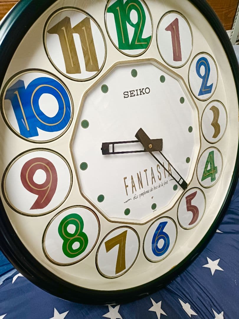 ジャンク セイコー RE540M からくり時計 大型 SEIKO ファンタジア