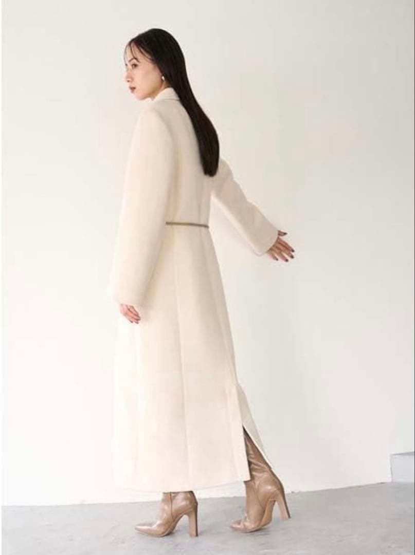 新品　スナイデル　ベルテッドレディコート　ロング