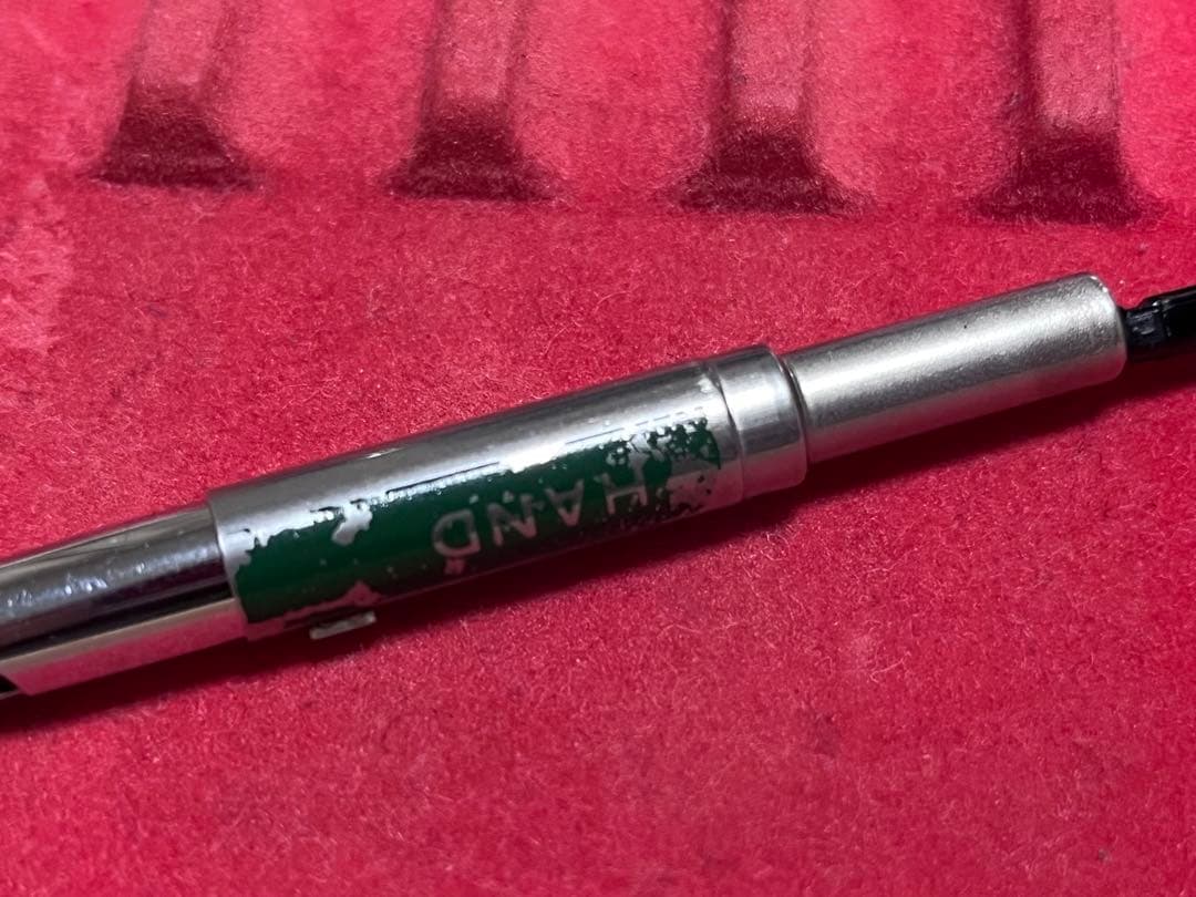 pilot キャップレス 白蝕刻 F