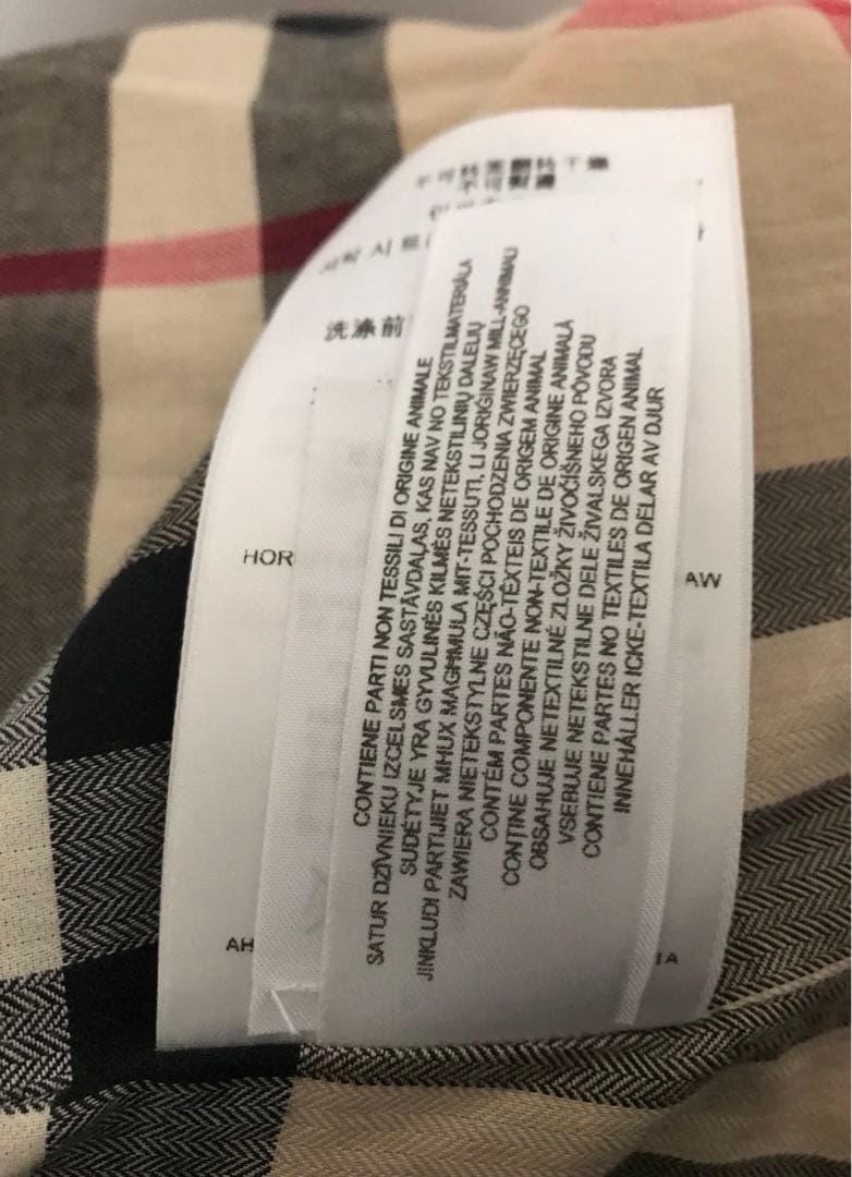 Burberry コート　ウールコート　バーバリーチルドレン　14Y 164cm