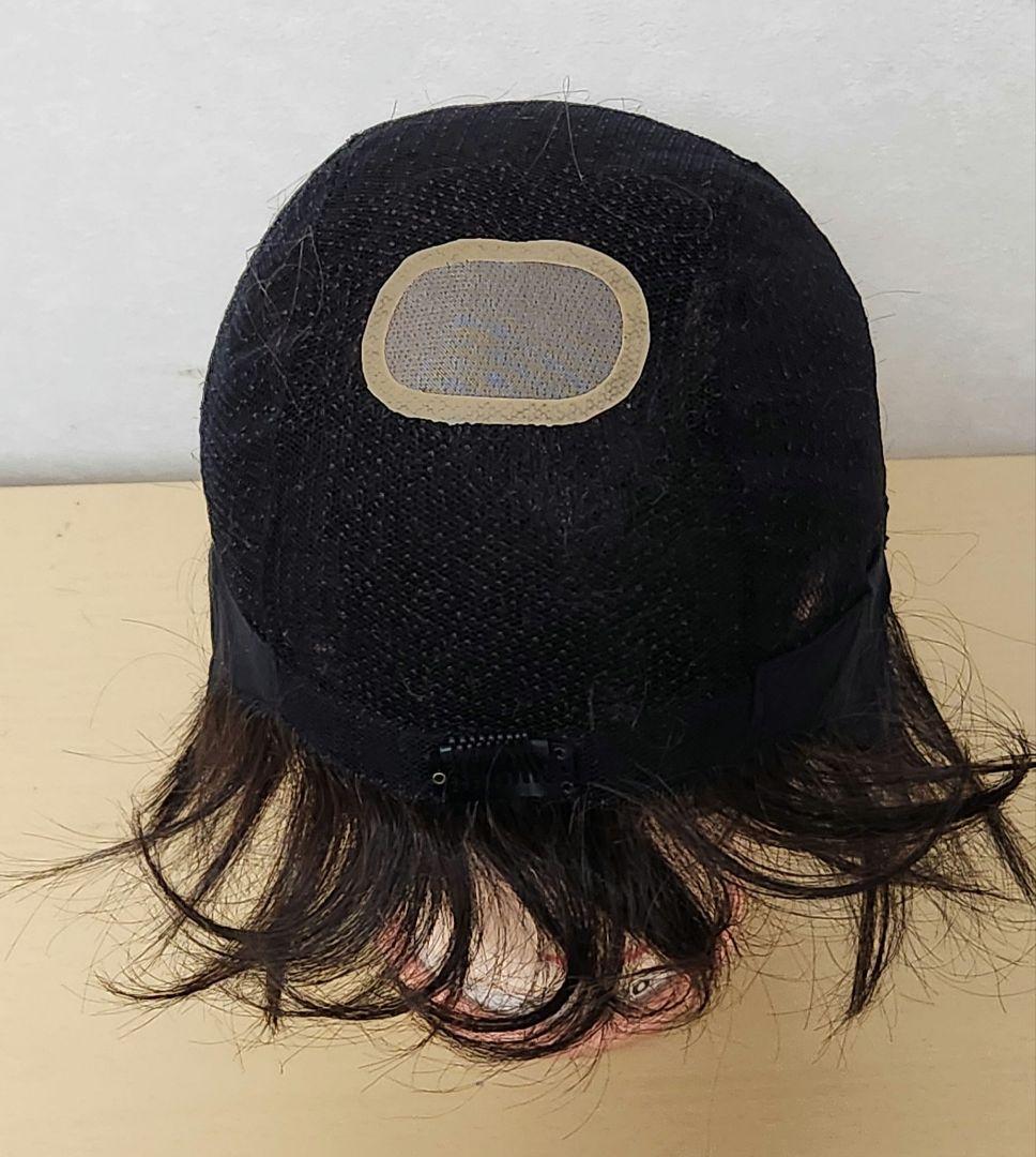 ぽっちり　2個まとめてウィッグ　ショートボブウィッグ ダークブラウン