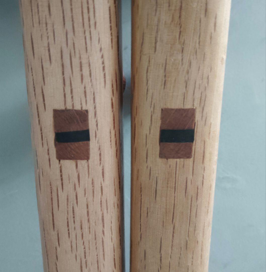 トンファー　2個セット　沖縄空手　古流武術　古武道　日本製　全長44cm