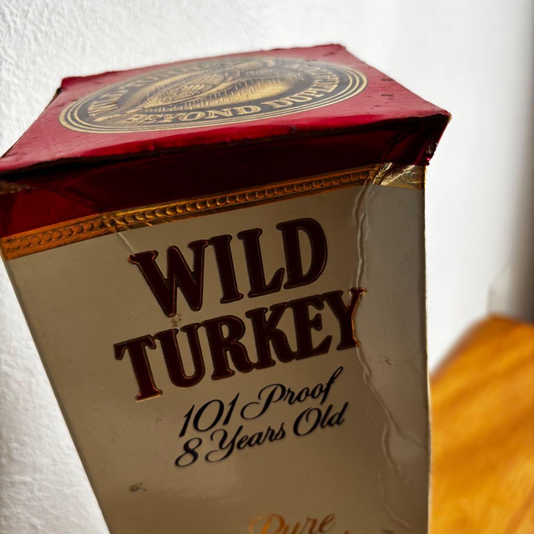 古酒WILD TURKEY 101Proof 8Years Old 1L 箱入り