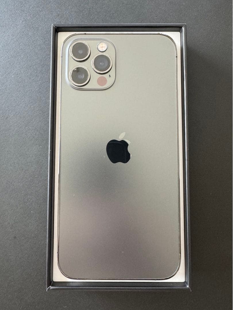 iPhone 12 pro グラファイト 256 GB バッテリー100%