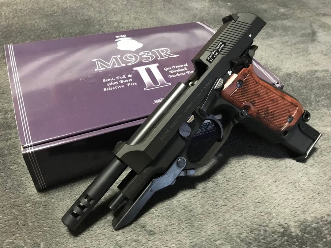 KSC M93R II ガスガン HW07HK 美品　予備マガジン付きトイガン