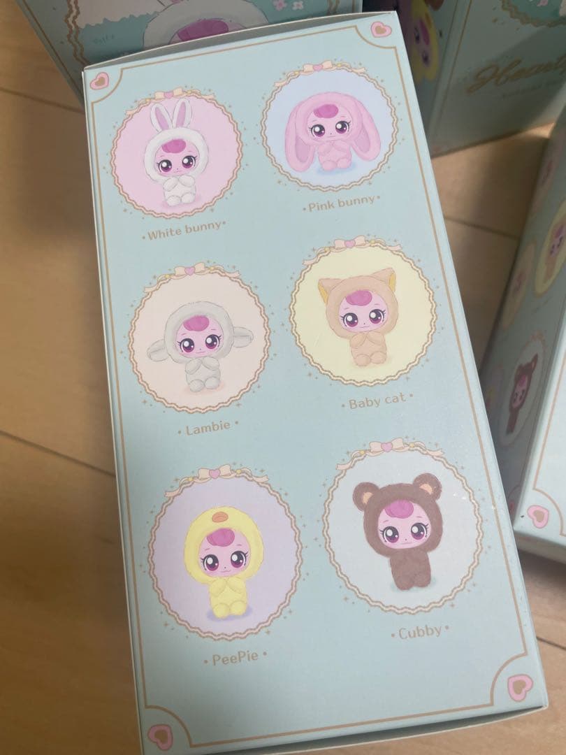 【新品】ティニピン　ハチュピン　アニマルシリーズ　キーリング　6種　重複なし