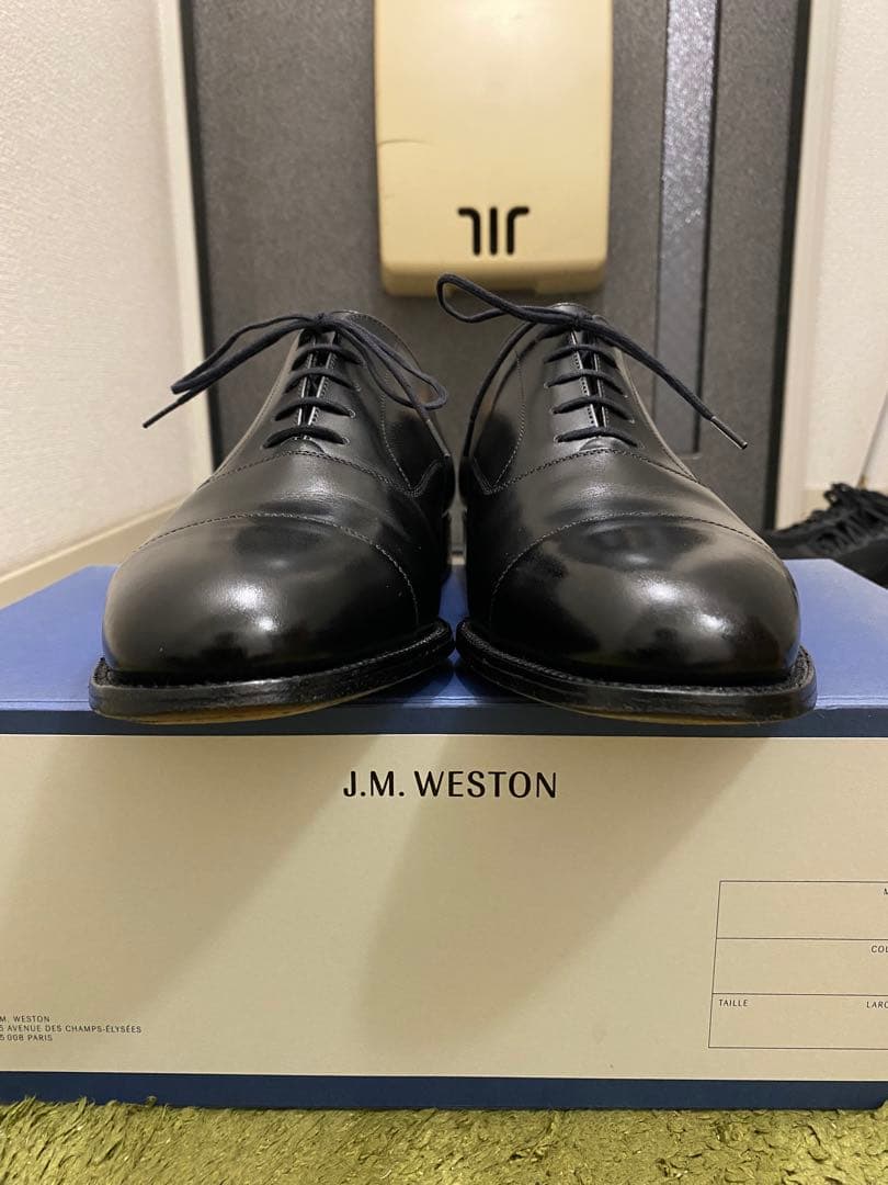 靴 J.M.WESTON / 300 / Cap toe oxford / 6.5F
