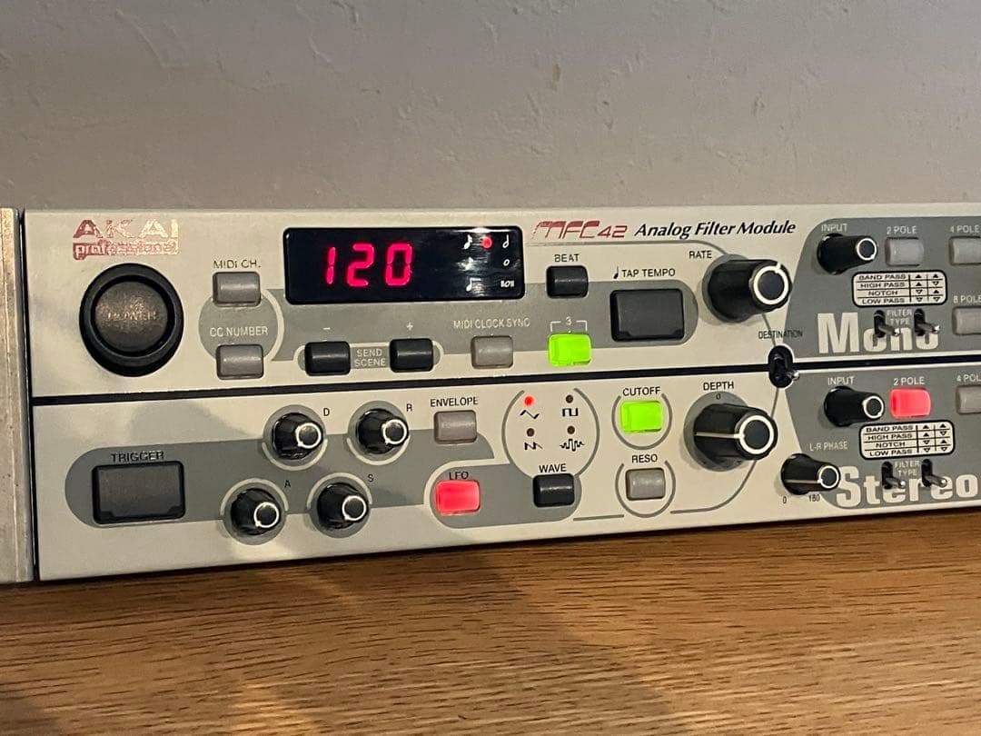 ナ*ン様 AKAI mfc42 analog filter アナログフィルター