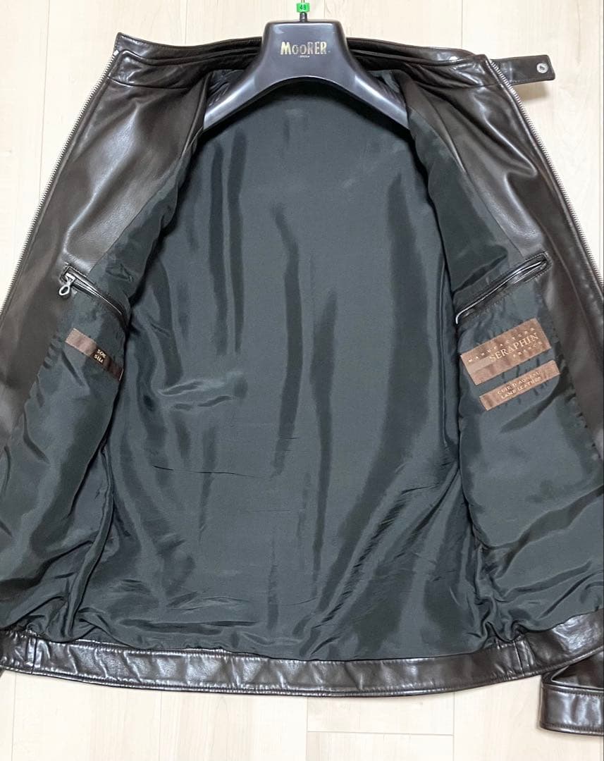 美品　セラファン　 バイカー　48 革ジャン　ジャケット　ライダース