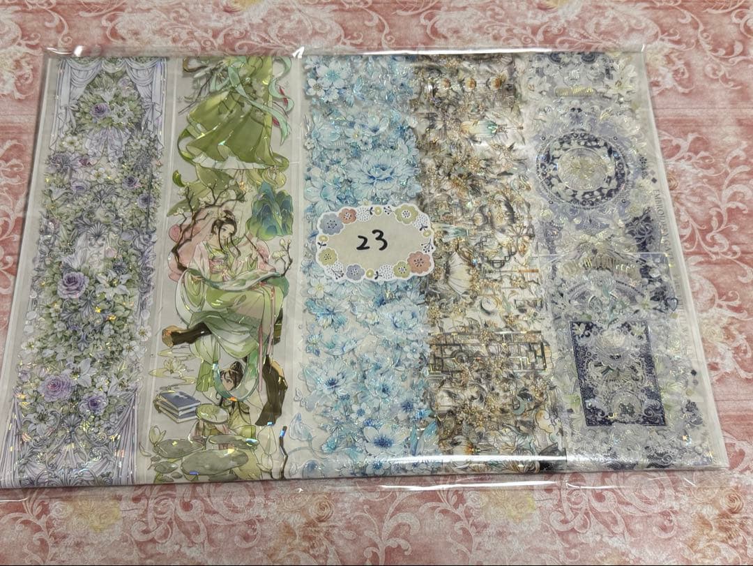 海外 PETテープ マスキングテープ 切り売りセット23