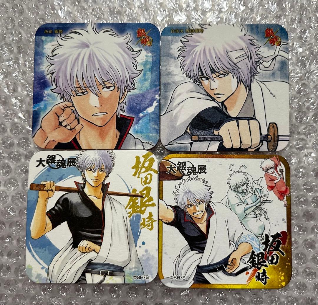 銀魂 アートコースター 銀時 白夜叉