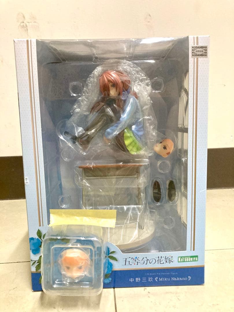 コトブキヤ 五等分の花嫁 特典パーツ付 完成品フィギュア 5体セット ウイング