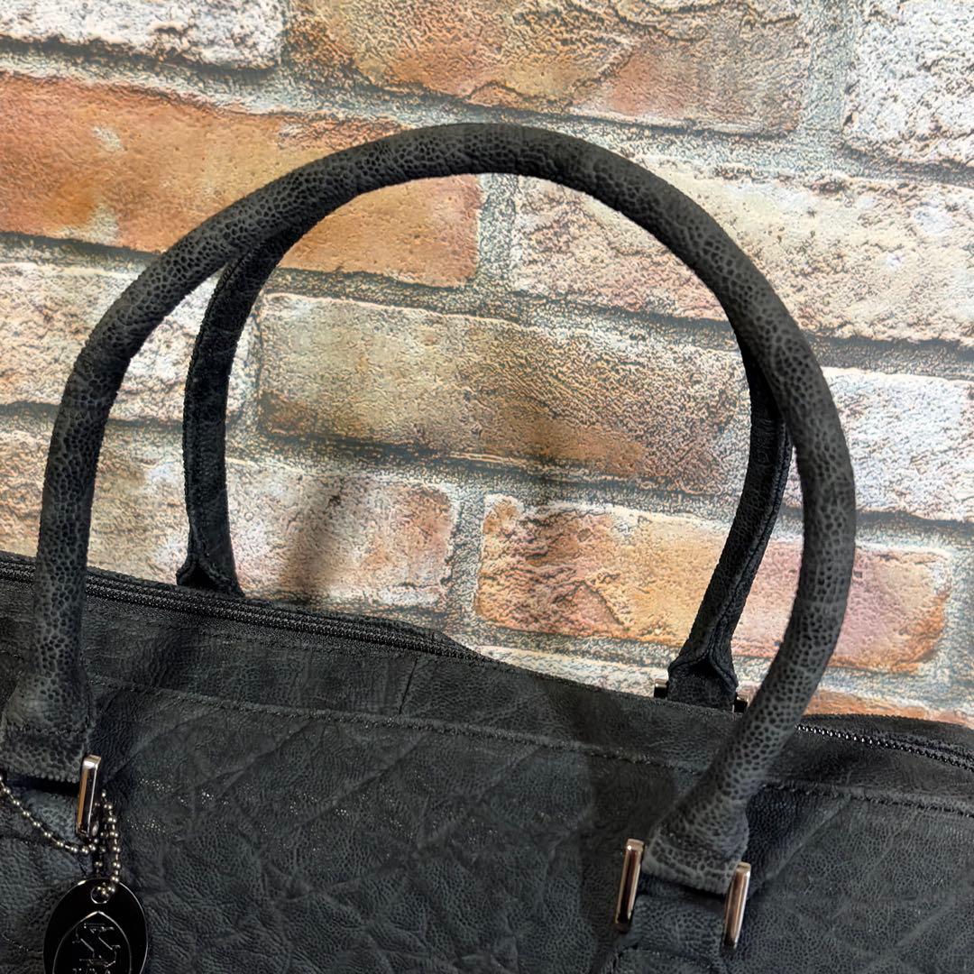 未使用級✨JRA 正規品　エレファントレザー　ビジネスバッグ　黒　A4収納可能
