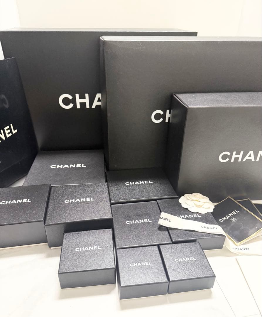 CHANEL 空箱　アクセサリー　BOX 空箱　13個　セット売り　まとめ売り