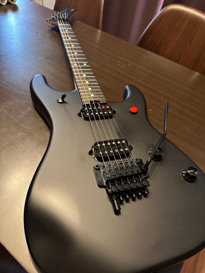 美品　EVH エレキギター マットブラック　5150 VAN HALEN