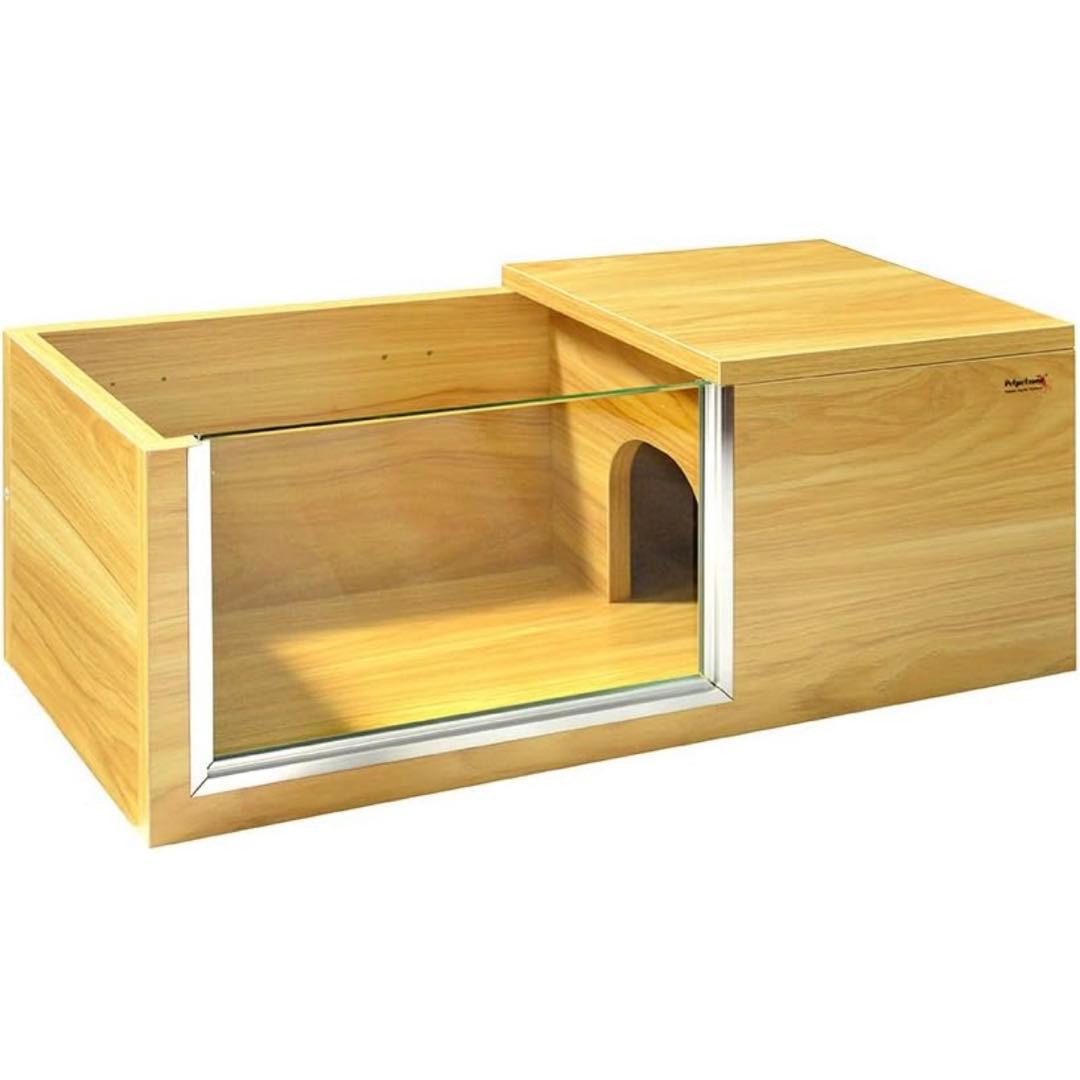 爬虫類　ケージ　モクモク　ガーデン　木製60×30