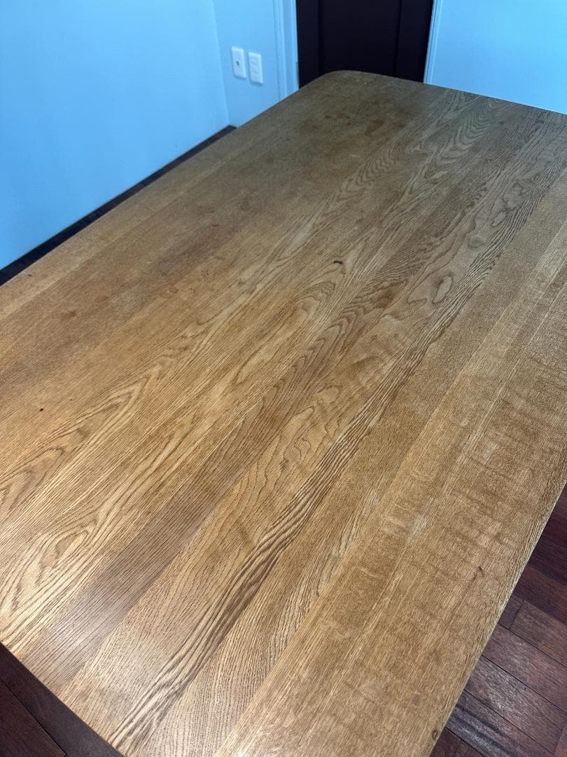 オーク無垢材 ダイニングテーブル