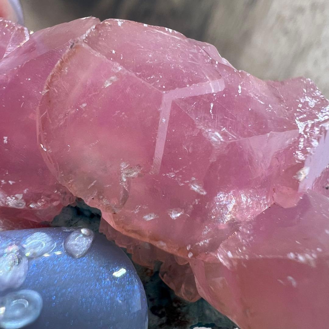 コバルトカルサイト クリソコラ 共生 鉱物 標本 原石