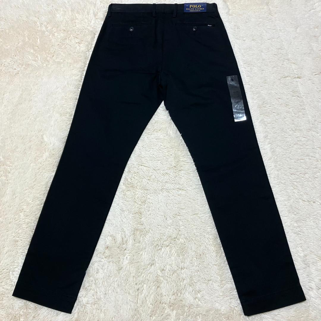 新品未使用✨ POLO RALPH LAUREN スラックス チノパン ブラック