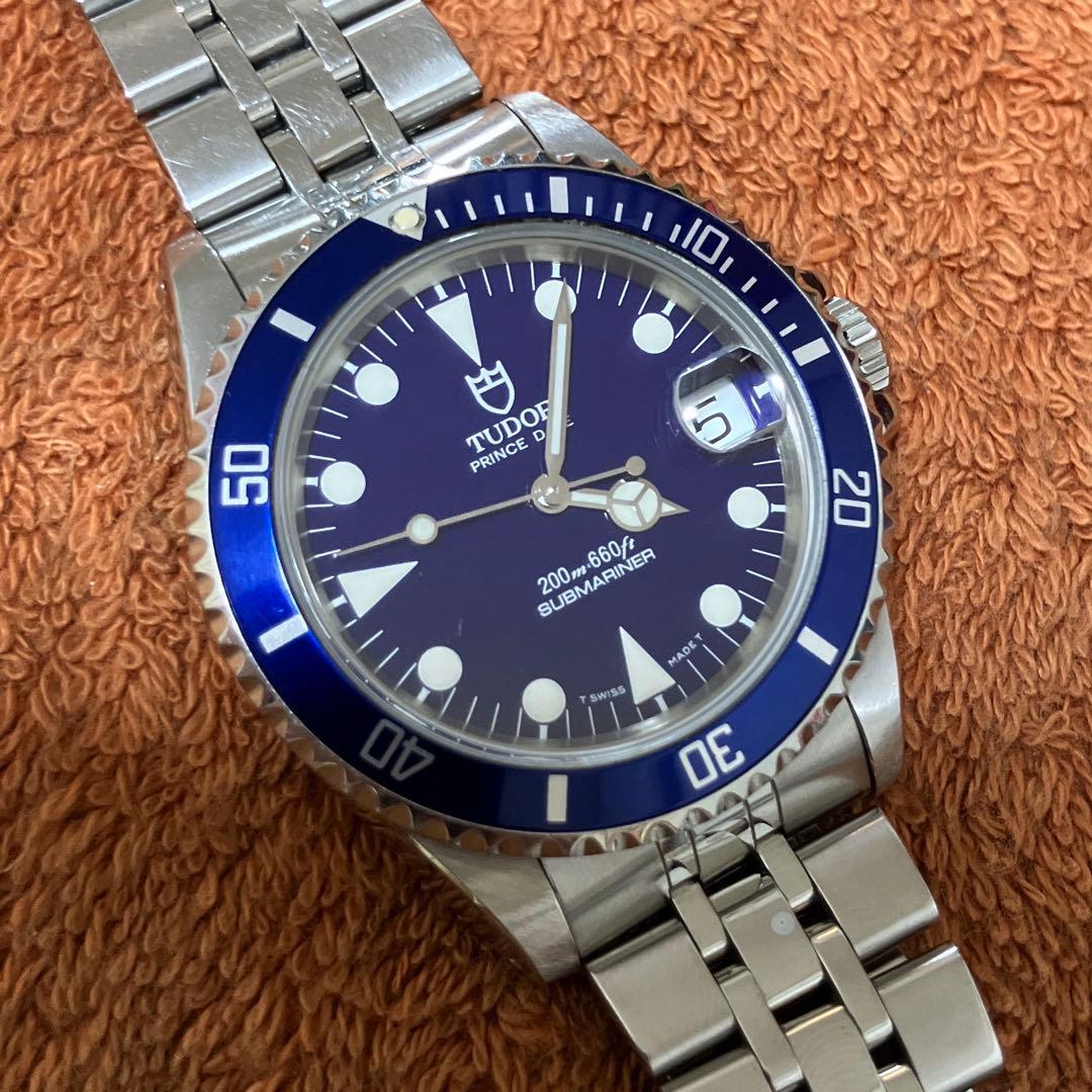 チュードル TUDOR サブマリーナ デイト 75190 箱 保証書 自動巻き