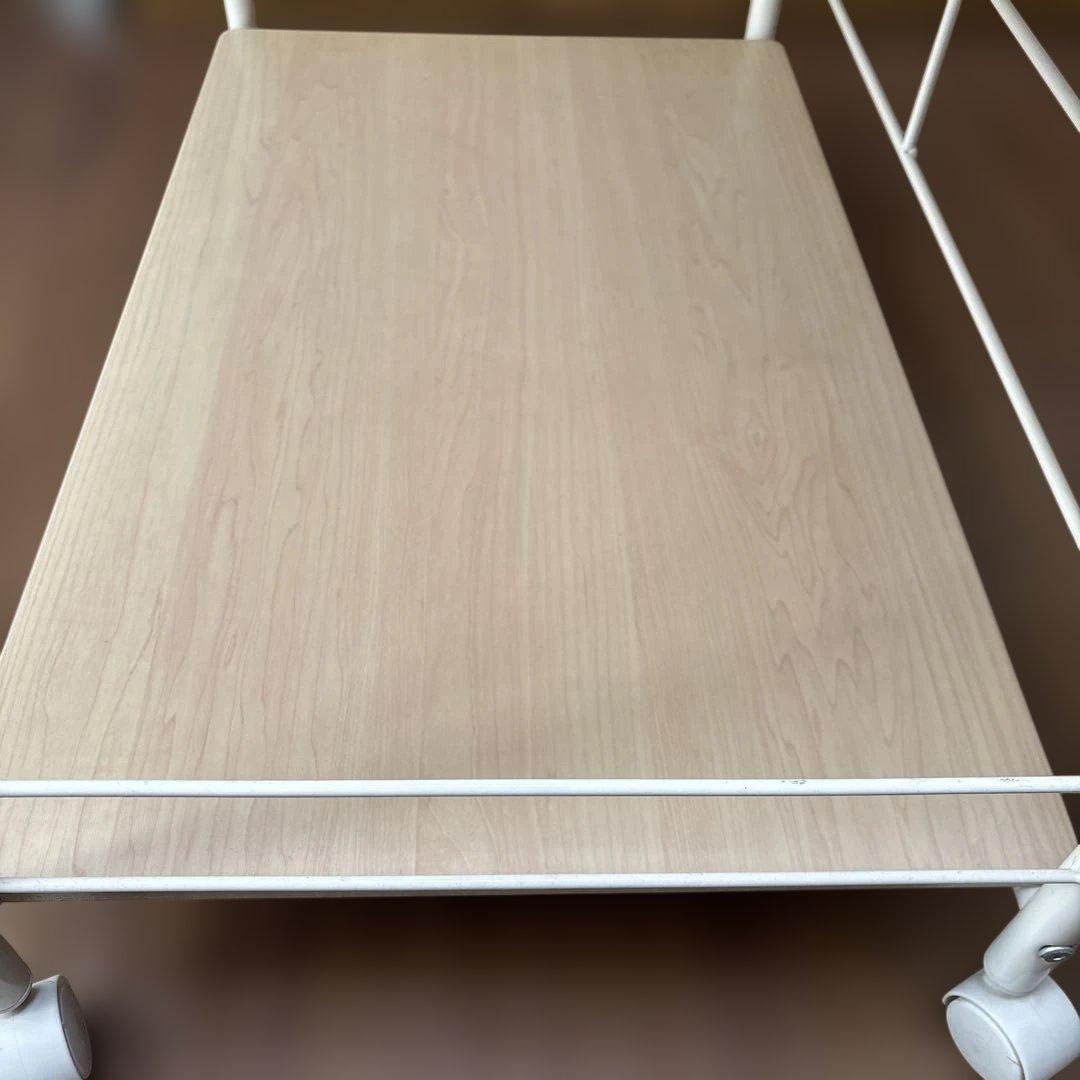 山善押入れ収納ラック ストッパー付き 2個セットOSR-7544WH/WH