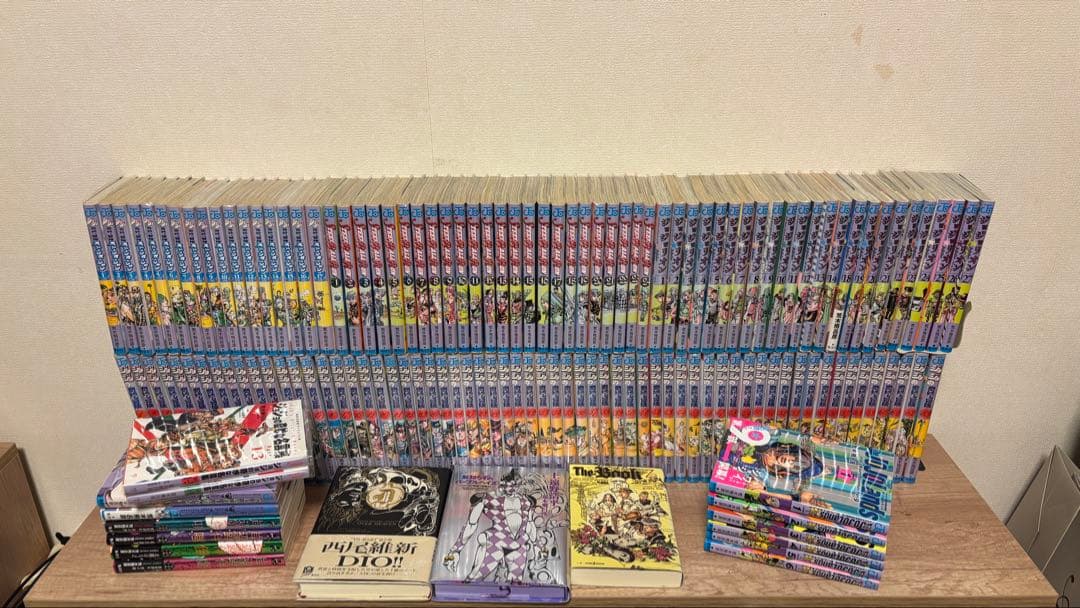 【美品】ジョジョ コミック 漫画 1〜9部 + 関連書籍11冊（3冊抜けあり)