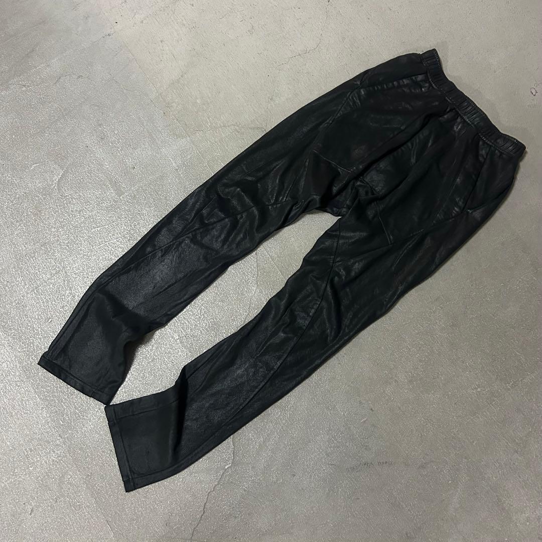 julius コーティング サルエルパンツ