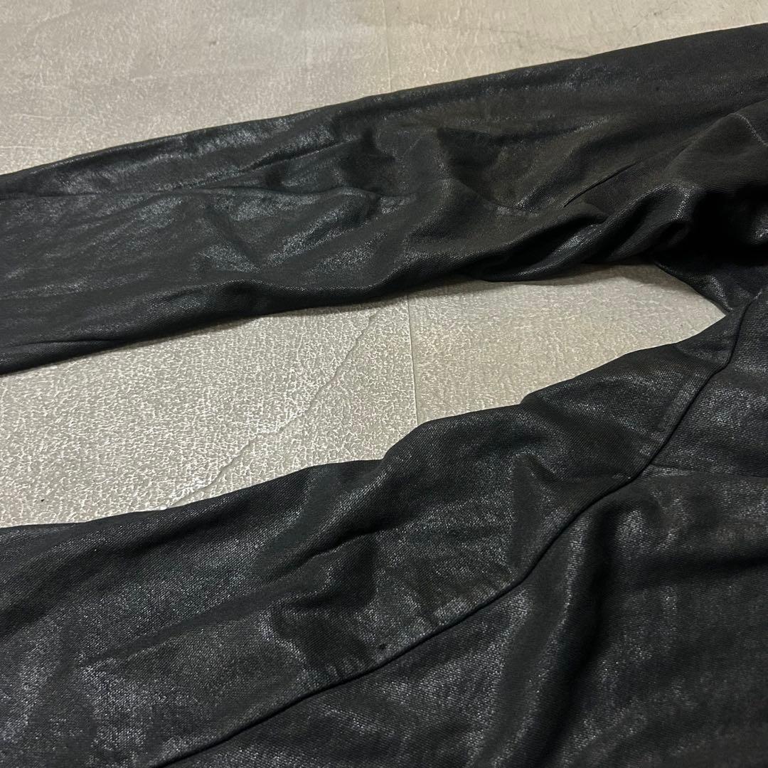 julius コーティング サルエルパンツ