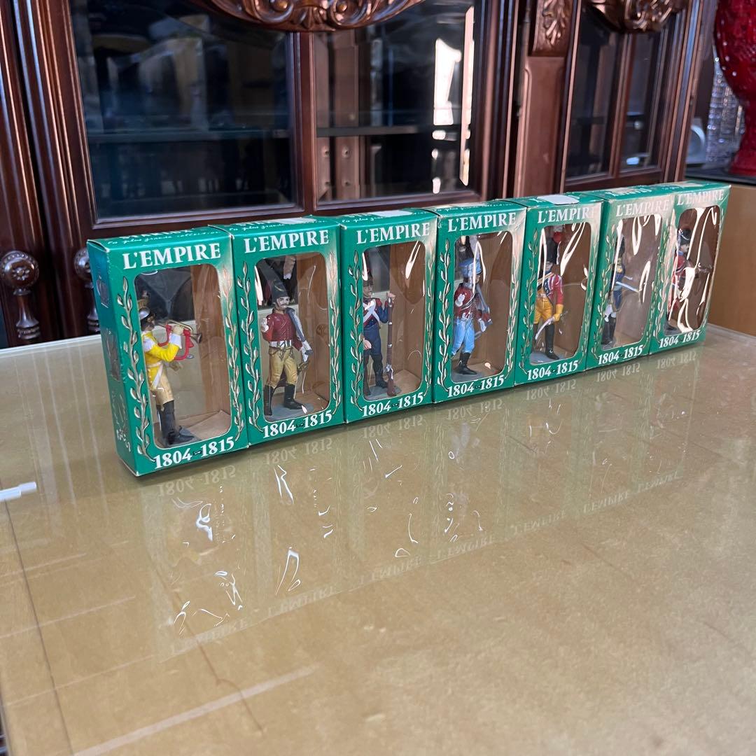 希少品　フランス製　starlux l’empire フィギュアセット 7体