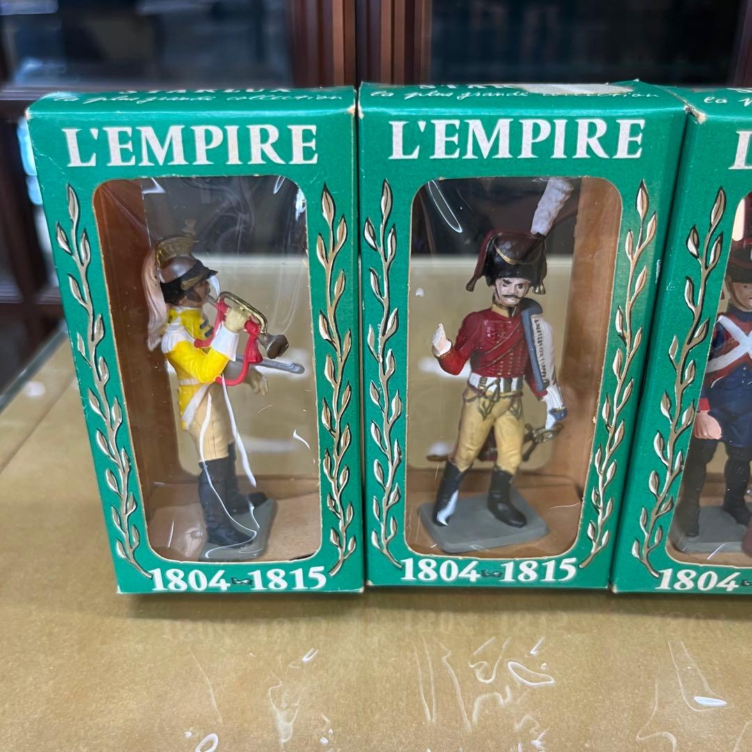 希少品　フランス製　starlux l’empire フィギュアセット 7体