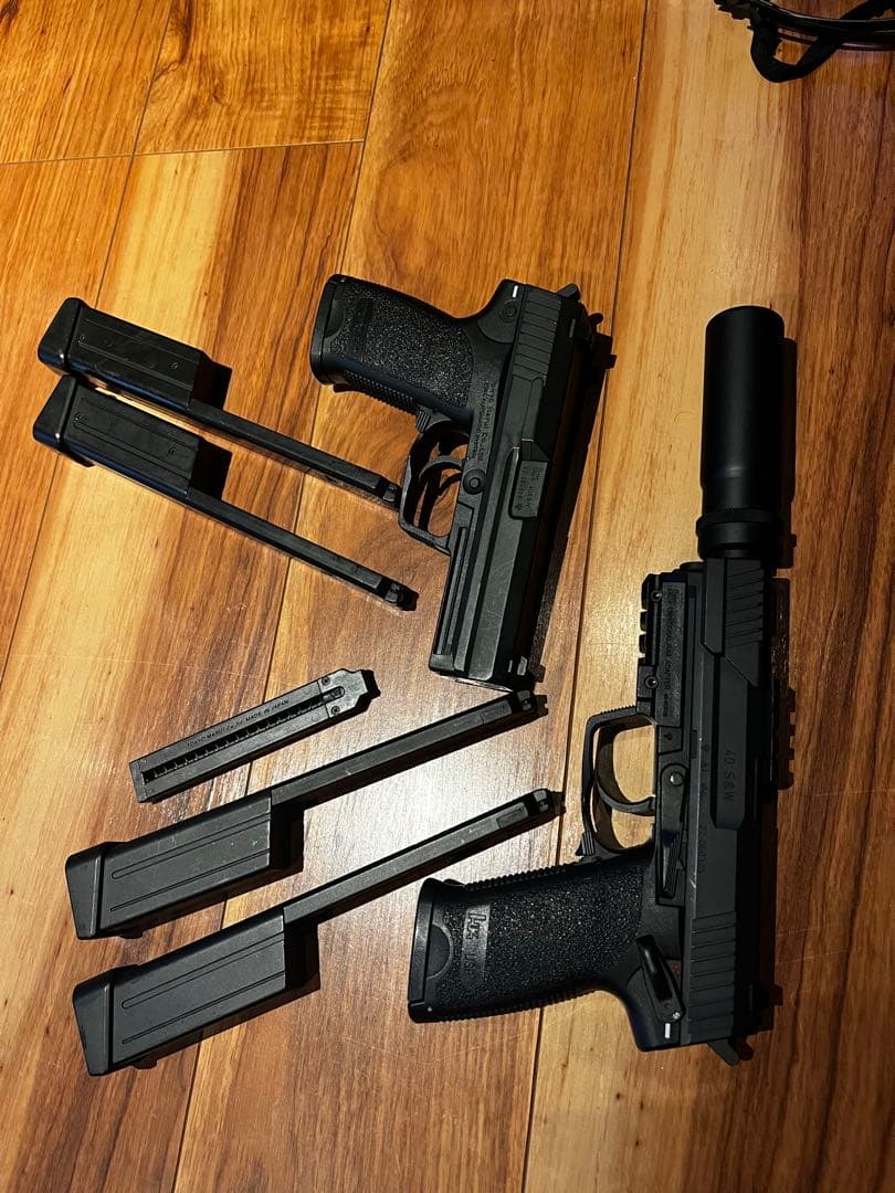 い*ご様 東京マルイ 電動ガン USP 電動ハンドガン内部カスタムリポ専用2丁セ