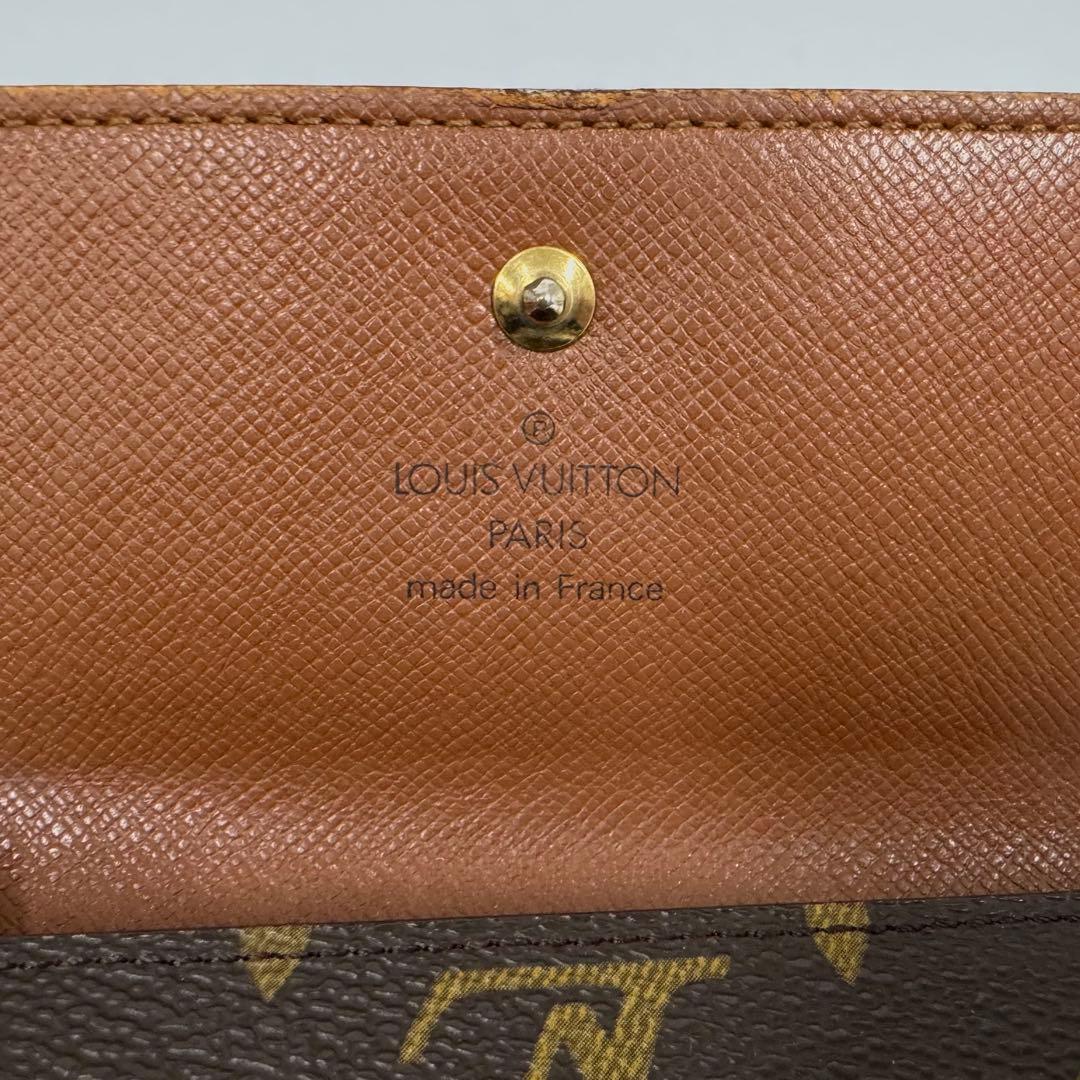 ルイヴィトン モノグラム 財布 ポルトモネ ビエ カルトクレディM61652