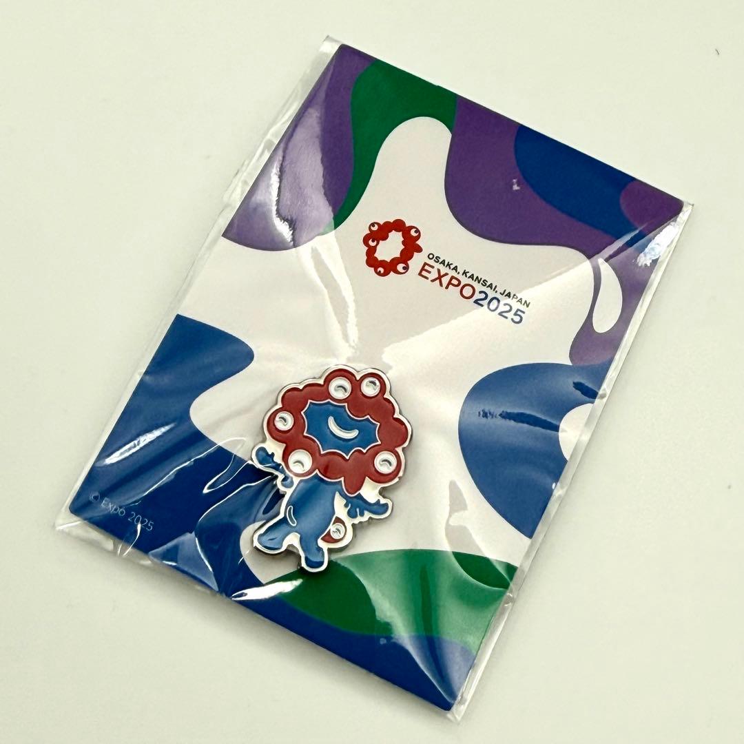 未開封☆大阪関西万博 ピンバッジ こみゃく ミャクミャク にこにこ 記念チケット