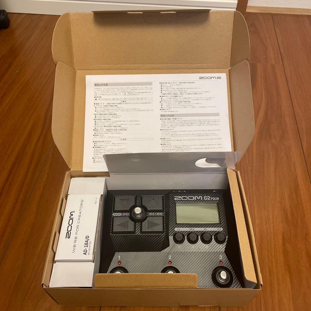 ZOOM G2 FOUR ギターマルチエフェクター IR搭載