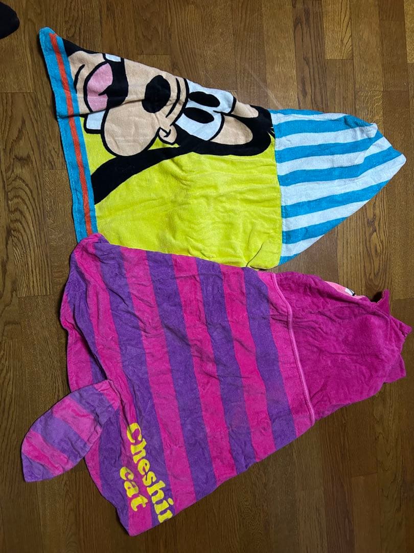 8枚セット‼︎ディズニー夏用タオル生地のポンチョ