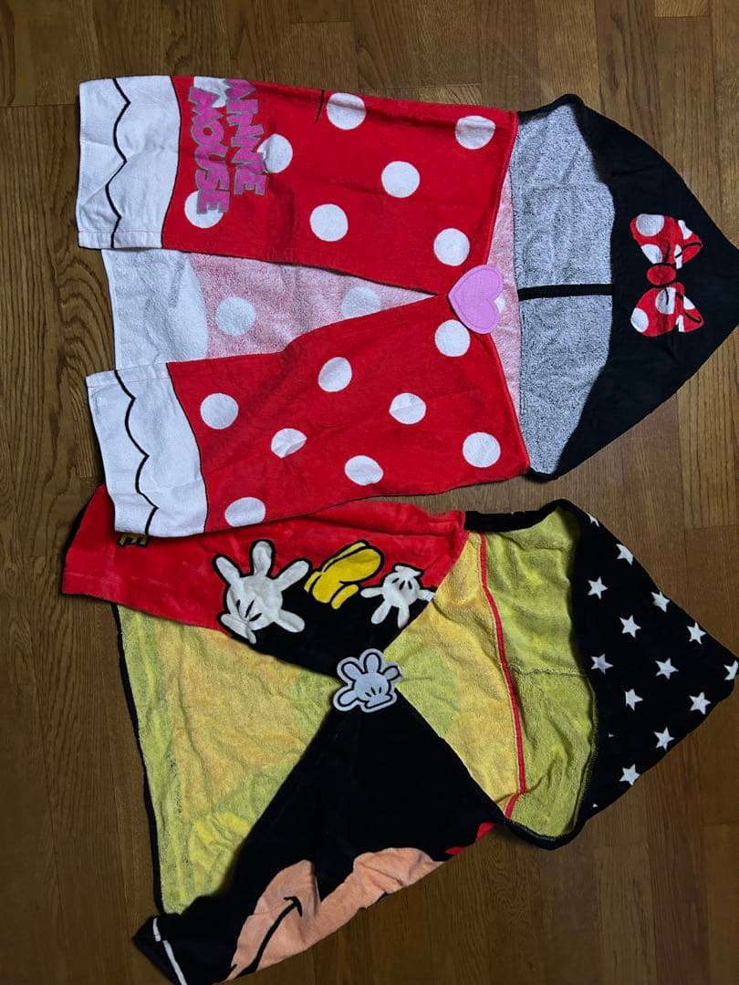 8枚セット‼︎ディズニー夏用タオル生地のポンチョ