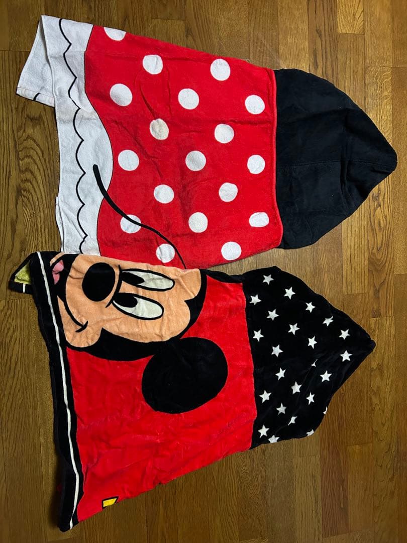 8枚セット‼︎ディズニー夏用タオル生地のポンチョ