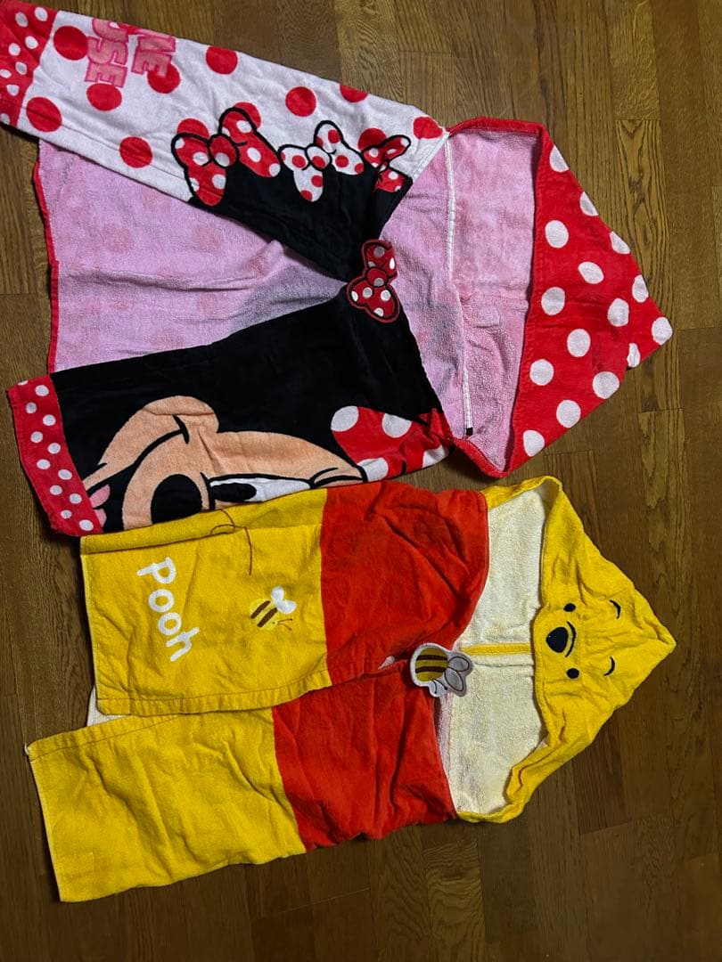 8枚セット‼︎ディズニー夏用タオル生地のポンチョ