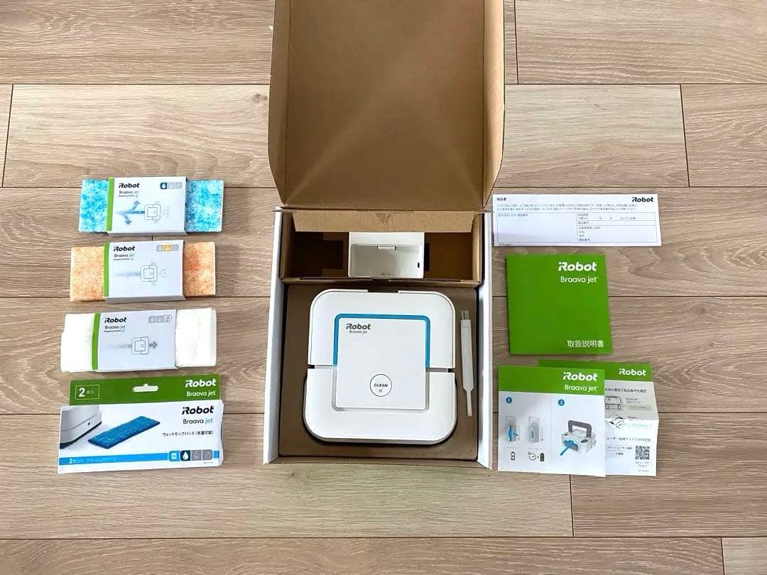 iRobot Braava jet 240 本体 クリーニングパッド付