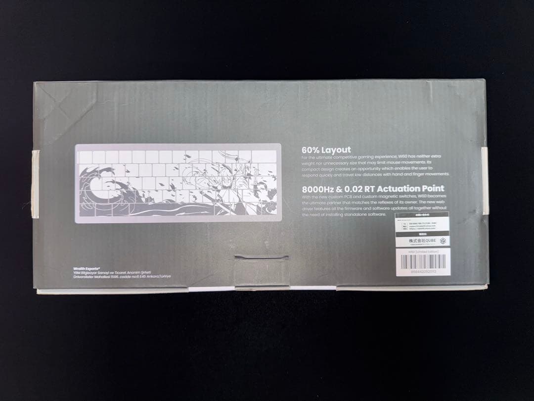 Wraith W60 ラピッドトリガー キーボード 限定版 キツネエディション