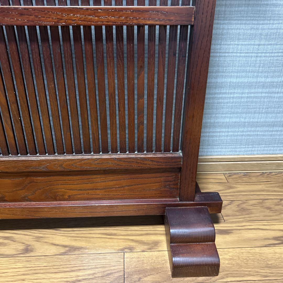 昭和　レトロ　和風 間仕切り パーテーション　衝立