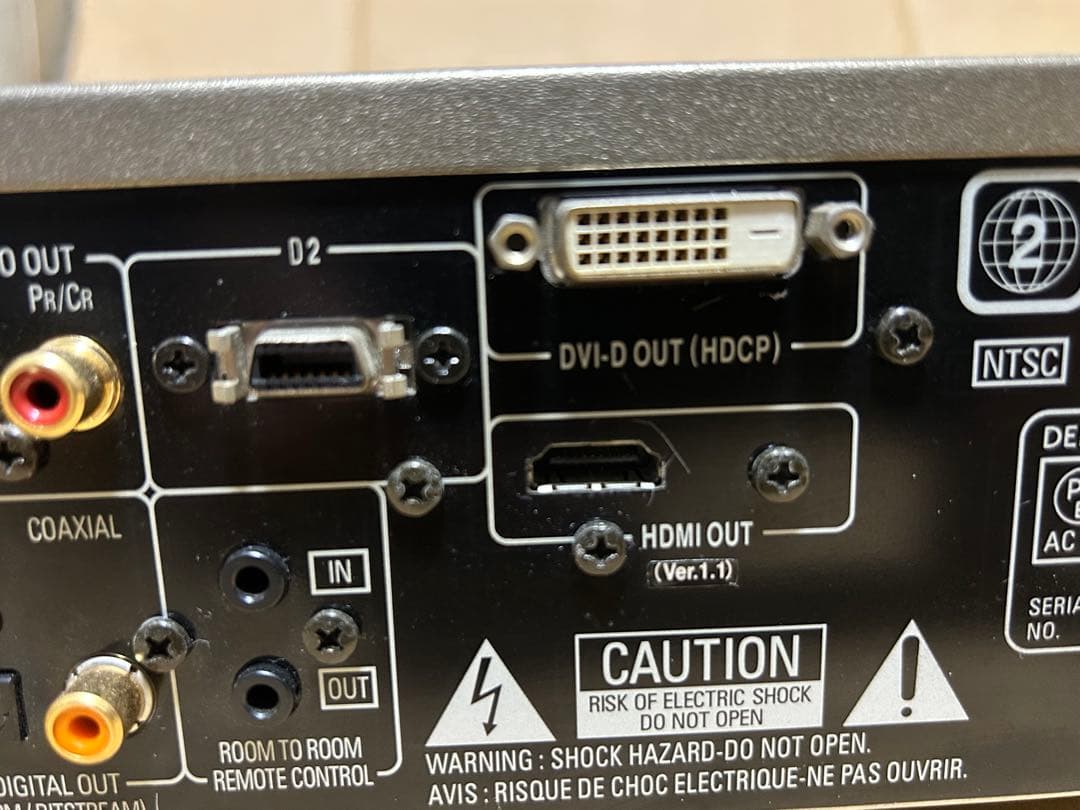 【使える！美品！】DENON DVD-2910 DVDプレーヤー動作確認済み！