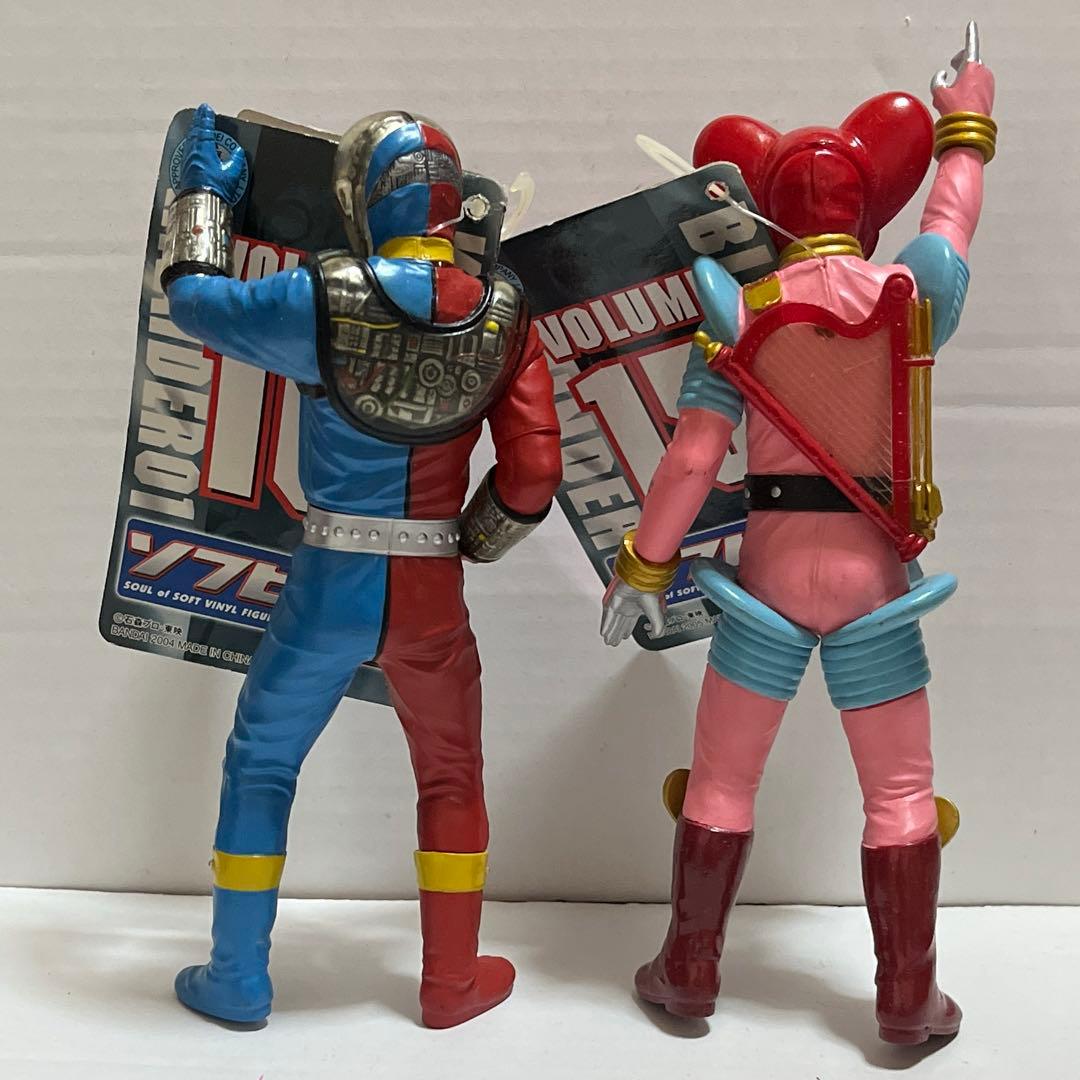 ☆キカイダー01 ビジンダー ソフビ魂 2体セット☆