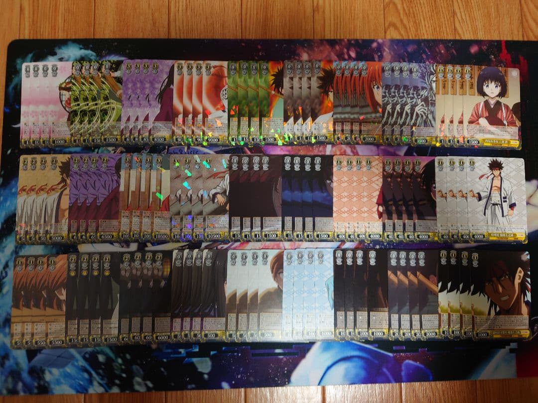 TD4コン+RR以下4コン+先行・後攻マーカー全種 るろうに剣心