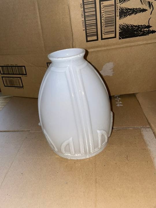 電気傘　ガラスシェード　アンティーク