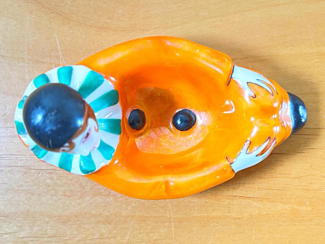 オールドノリタケ ピエロ ピンディッシュ トレイ 小物入 フィギュア デコレディ