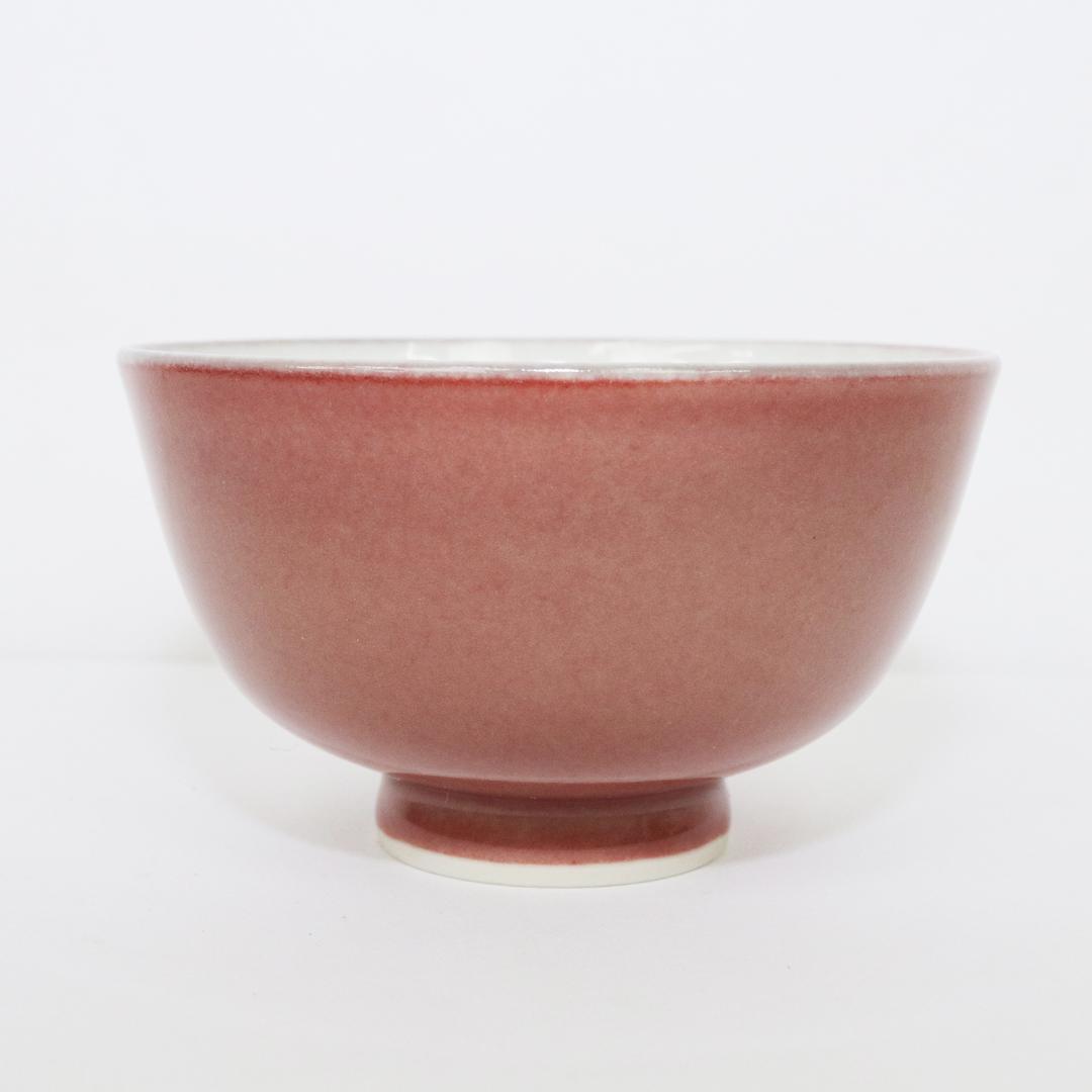 加藤泰一 辰砂 茶碗 10客 清水焼 京焼