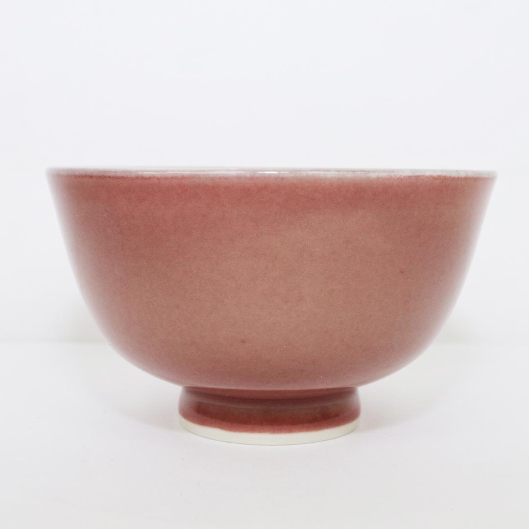 加藤泰一 辰砂 茶碗 10客 清水焼 京焼